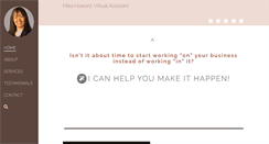 Desktop Screenshot of mikahoward.com